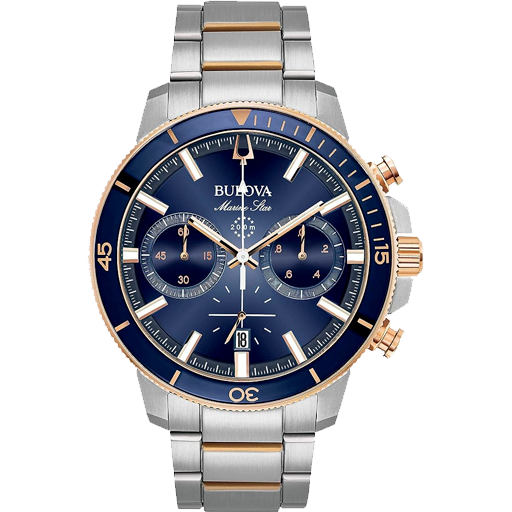 Bulova Men's Marine Star 'Series C' Chronograph Quartz Watch, 45mm